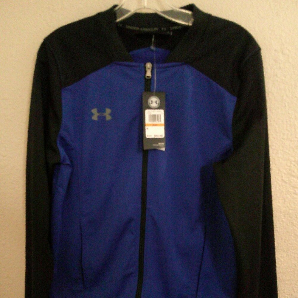 Under Armour Challenger Track Jacket, Blue / Black, Unisex